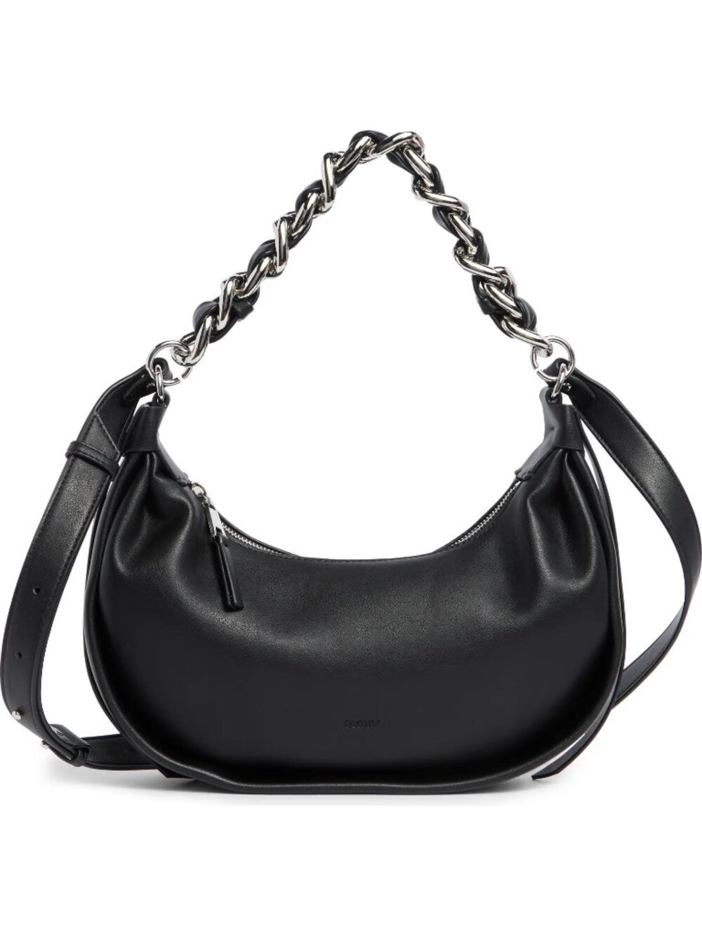 DKNY Fiona Small Hobo Bag in Black